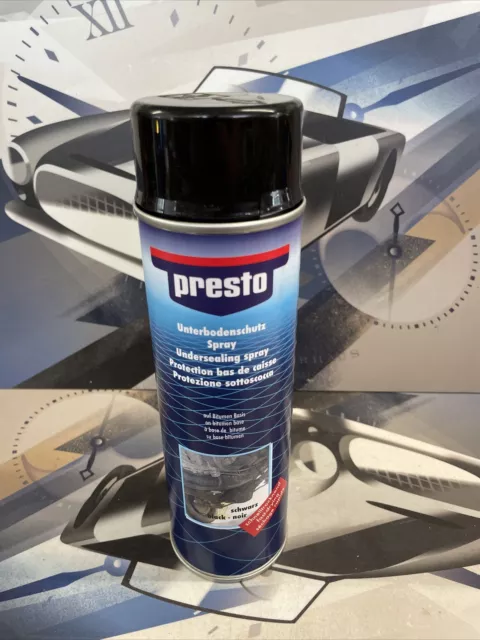 PRESTO 306017 UNTERBODENSCHUTZ UBS BITUMEN SCHWARZ STEINSCHLAGSCHUTZ SPRAY 500ml