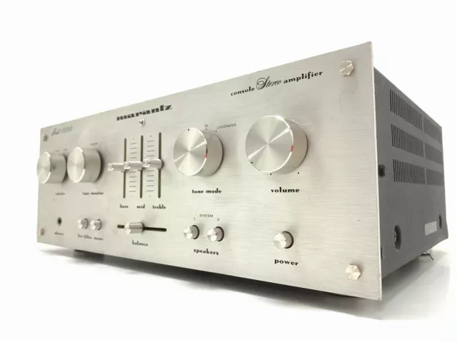 Marantz 1090 Stéréo Intégré Amplificateur 90Watts RMS Vintage 1977 Work Bon Look