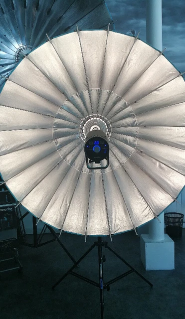 Broncolor para 133 + Toile diffusante numéro 2