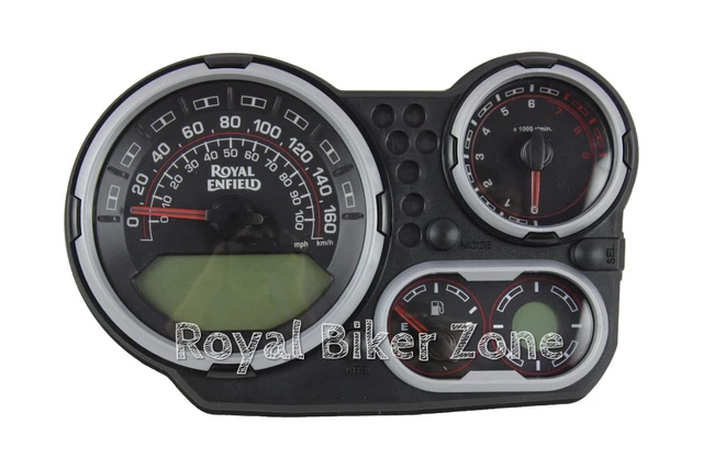 himalayan bs6 instrument cluster