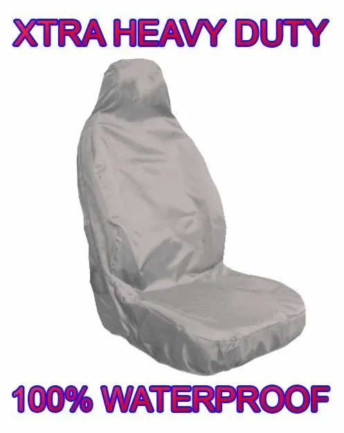 For NISSAN CABSTAR Heavy Duty GREY WATERPROOF RUGGED Driver Seat Cover PROTECTOR