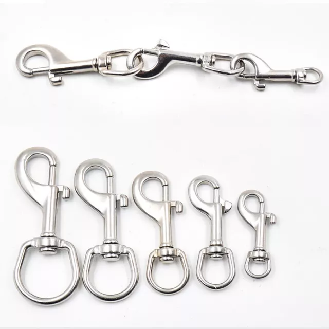 Swivel Eye Hook snap Hook,eye Nut Eye Bolt Snap Hook Key Ring Leash Flag Trigger