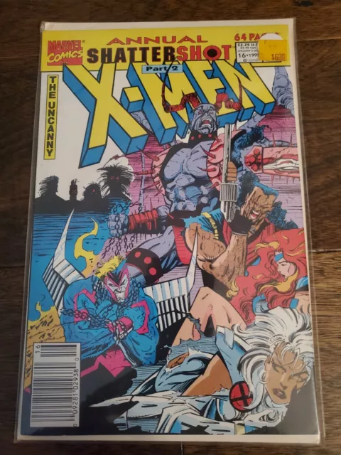 The Uncanny X-Men Annual Issue #16 Shattershot Part 2 Marvel Comics 1992