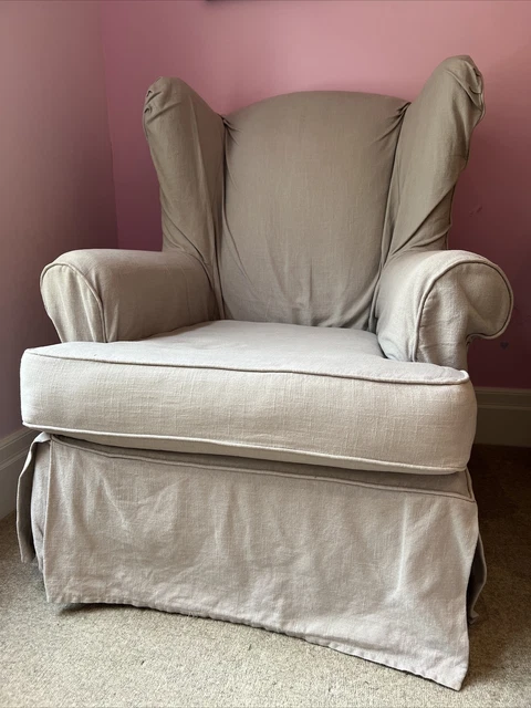 Pottery Barn Wingback Recliner