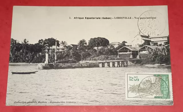 CPA Afrique Equatoriale - Gabon - LIBREVILLE - Vue Panoramique