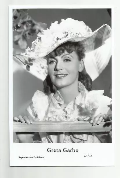 (Bx30) Greta Garbo Swiftsure Photo Postcard (65/33) Filmstar Pin Up Glamor