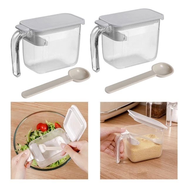 Olla de especias y recipiente de cucharas para camping de especias de cocina