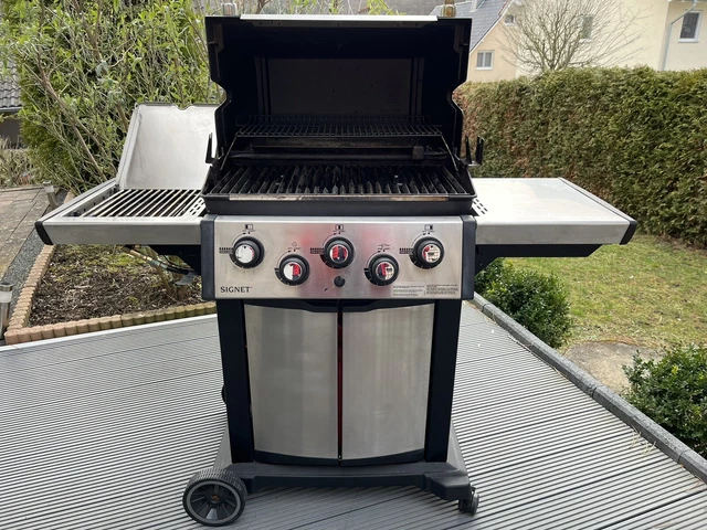 Broil King Signet 390 Gasgrill Drehspieß Heckbrenner Seitenbrenner Sizzle
