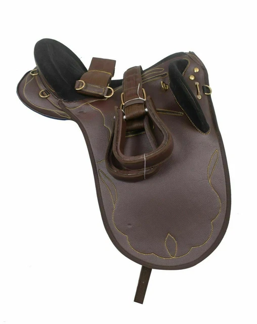 Selle en daim synthétique neuve de stock australien avec ensemble