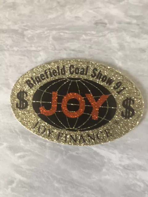 Joy Mining Stickers. Very RARE