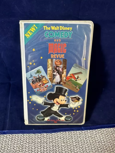 Vintage The Walt Disney Comedy and Magic Revue VHS Video