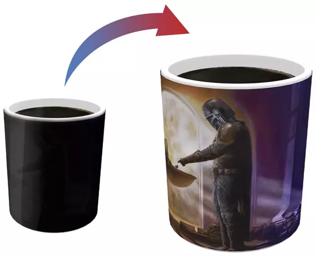 Morphing Mugs Star Wars: The Mandalorian Turning Point 11 oz. Heat-Sensitive Mug