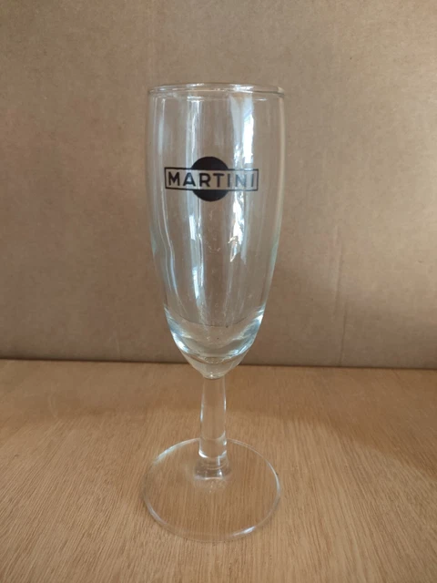 6x Bicchieri vetro Martini da Collezione