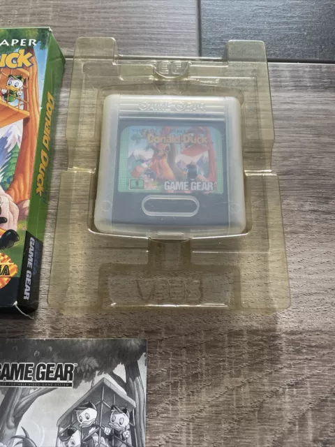 The Lucky Dime Caper Starring Donald Duck Complet Boîte Notice Sega Game Gear 2