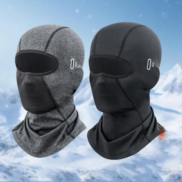 CHIMONA Cagoule d'hiver pour moto, vélo, masque de ski, écharpe tube pour  homme et femme, bonnet d'hiver sous casque, masque pour les activités de
