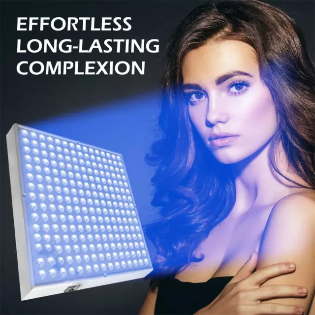 Lámpara de terapia de bronceado 460nm lámpara de bronceado facial azul 100-240V para hogar lote C0