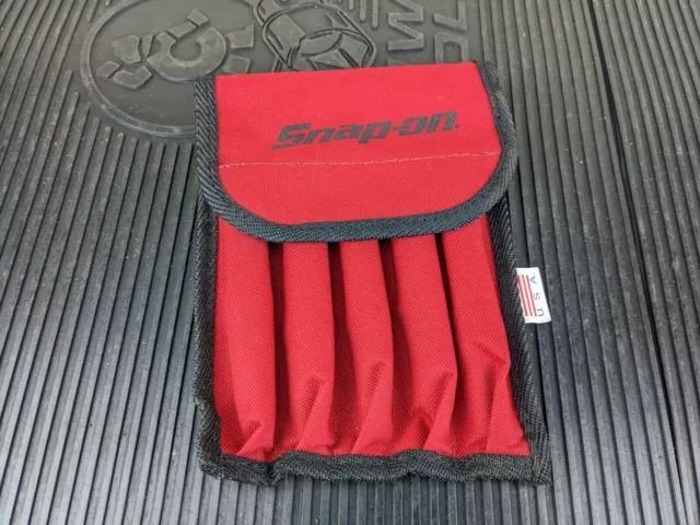 #be021 Snap-On Air Hammer Chisel Set Pouch Case Phc1066bk Pakkb098 B124