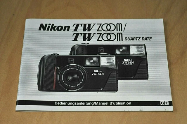 Nikon TW Zoom + TW Zoom Quartz Date Bedienungsanleitung