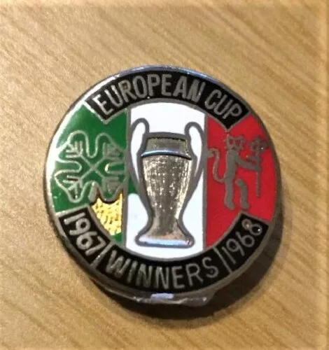 Celtic Badge, ROUND, CELTIC MAN UTD, EUROPAN CUP WINNERS