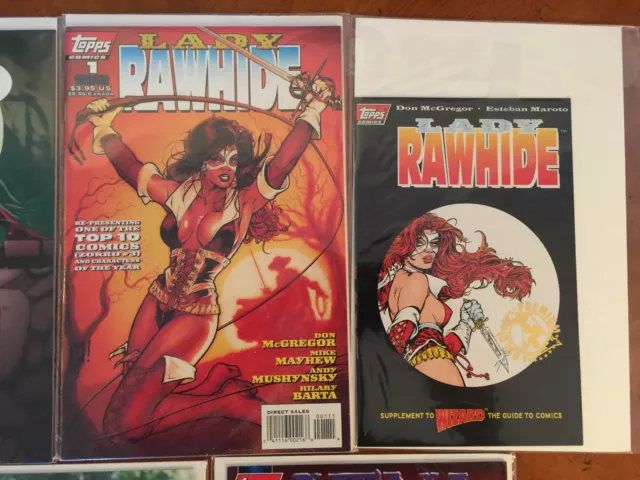 Lot of 6 Sexy Lady's in Comic Books - Lady Rawhide & Xena Warrior Princess 3