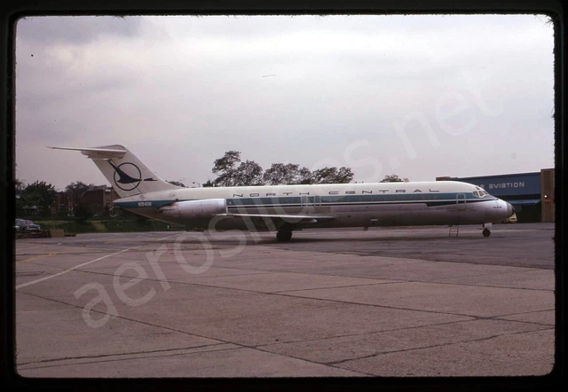 North Central Douglas DC-9-32 N941N May 78 Kodachrome Aircraft Slide/Dia