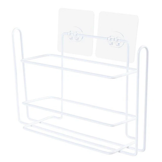 Kitchen Hanging Shelf Refrigerator Side Wall Organizer Hanging Rack Hanger