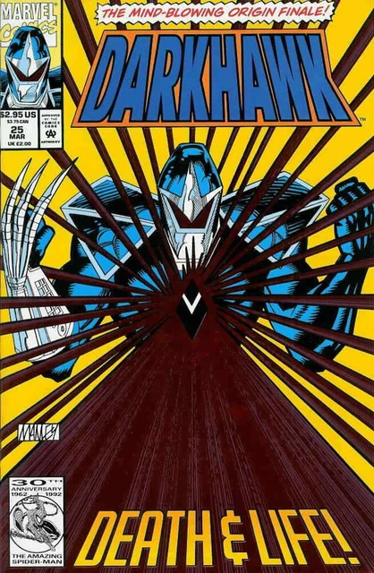 Darkhawk #25 VF/NM; Marvel | we combine shipping