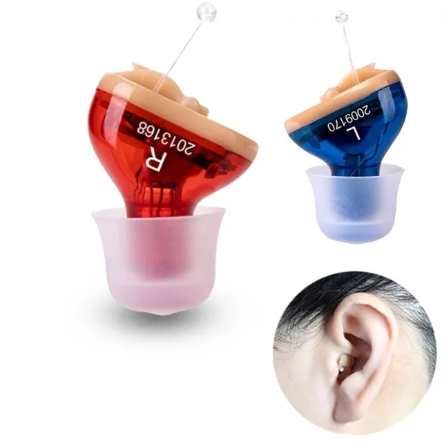 Audífonos Q10 ajustable tamaño mini para sorderas y ancianos