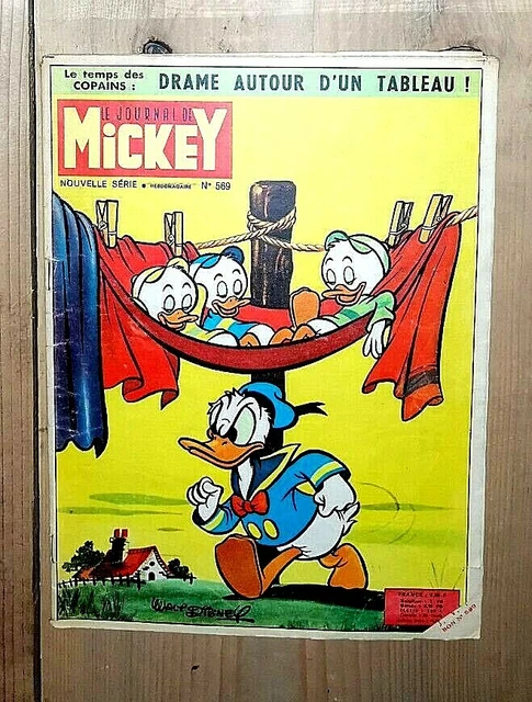 BD le journal de Mickey n°1094 1973 bd bd mickey vente bd vente