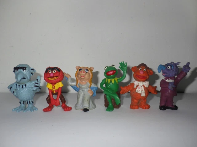 MUPPET SHOW Vintage 1978 SCHLEICH N 9 Lot de 6 figurines EUR 44,50 - FR