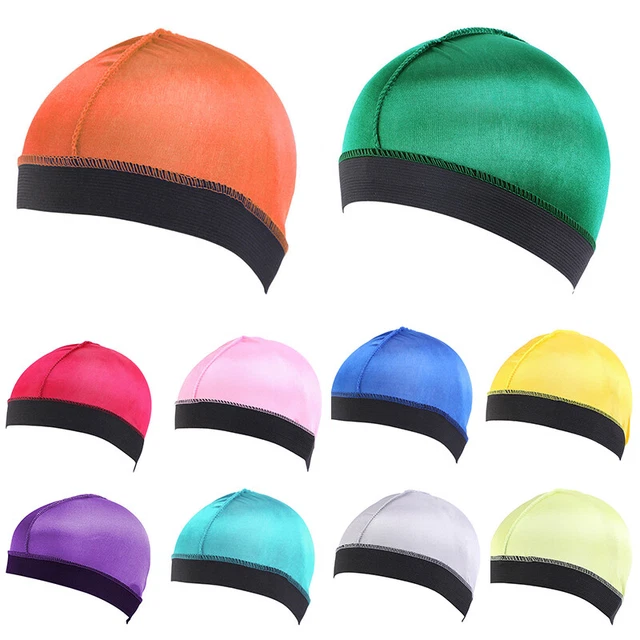 Kid Silky Dome Wave Cap Haarabdeckung Motorhaube Kopfbedeckung Weiches F
