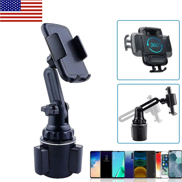 Upgraded Version Adjustable Car Cup Stand Car Holder Mount Cradle For Cell Phone