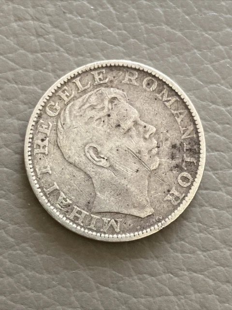 ROMANIA 200 Lei 1942 - Silver  Romanian King Mihai I
