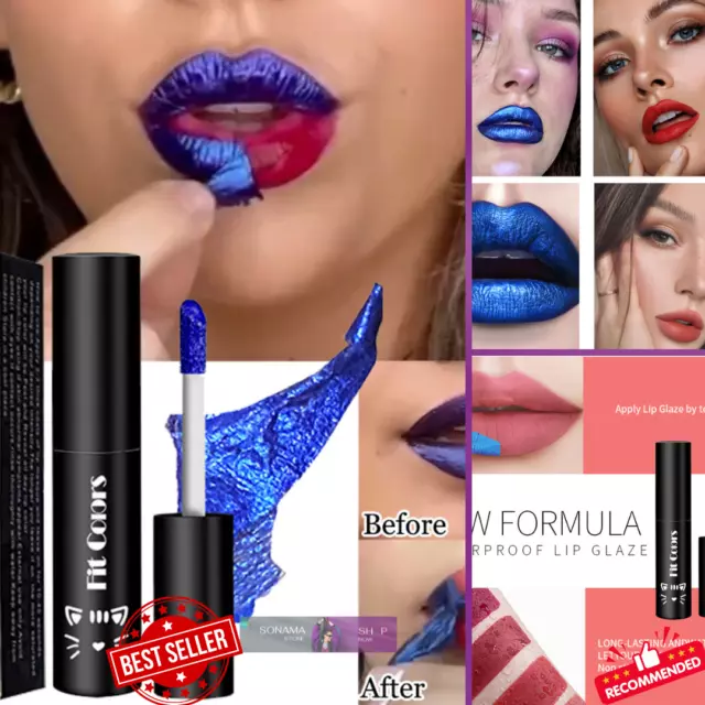 💄Brillo de Labios Antiadherente Terciopelo Mate Labial Líquido Resistente Agua