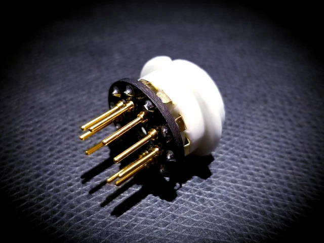 Garage1217 6SN7 To 5670 / 396A Tube Socket Adapter - High-Quality USA Made For Tube Amps