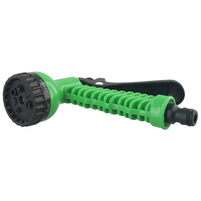 Pistolet D'Arrosage Haute Pression QWORK - 9 Fonctions, Métal, Poignée Ergonomique - Pour Jardin Et Voiture - 4