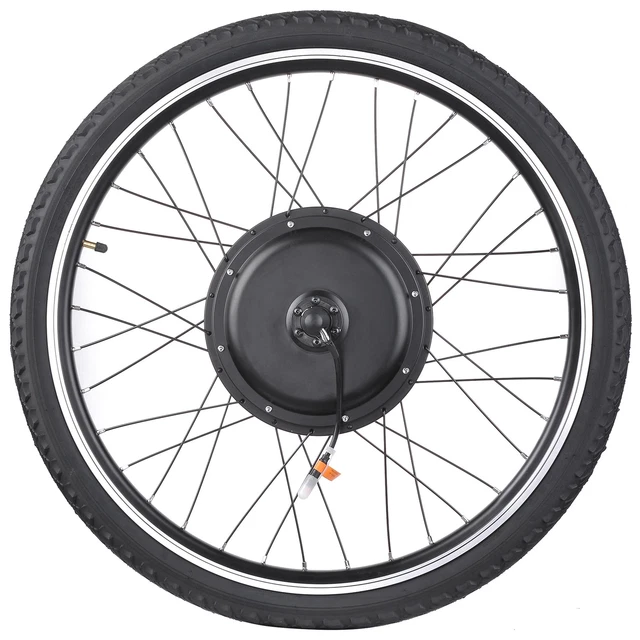 Yescom Electric Bike Motor Conversion Kit 26"Front Wheel 1000W W/ LCD Display
