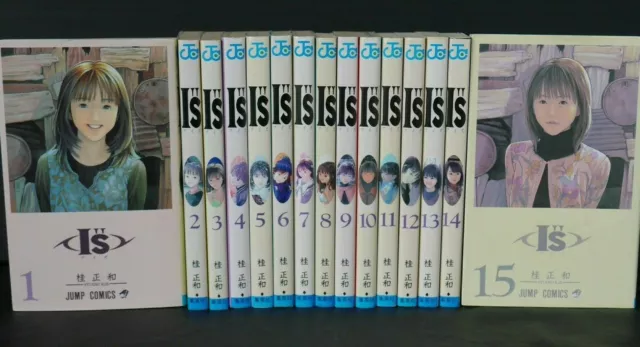 JAPON Masakazu Katsura manga LOT : I"s / (I's) vol.1 ~ 15 Ensemble complet