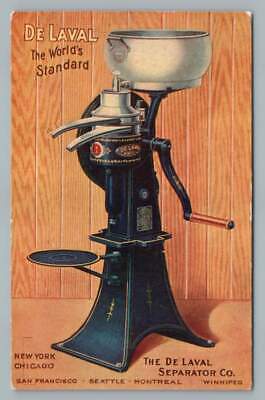 The De Laval Cream Separator Co. Antique Dairy Advertising Postcard 1910s