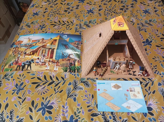 Pyramide Playmobil 4240 avec personnages - Jeux & Jouets