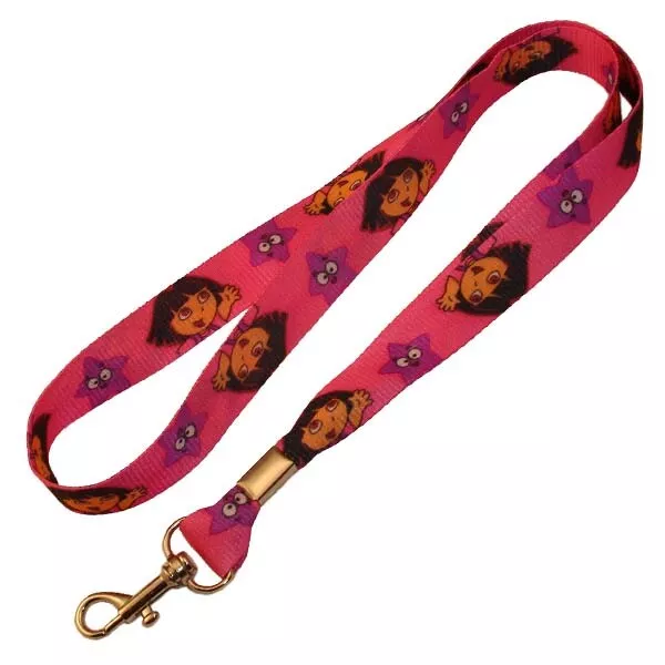 Nick Jr-Dora the Explorer Lanyard / Key Holder with Boots Bonus & Free Shipping!