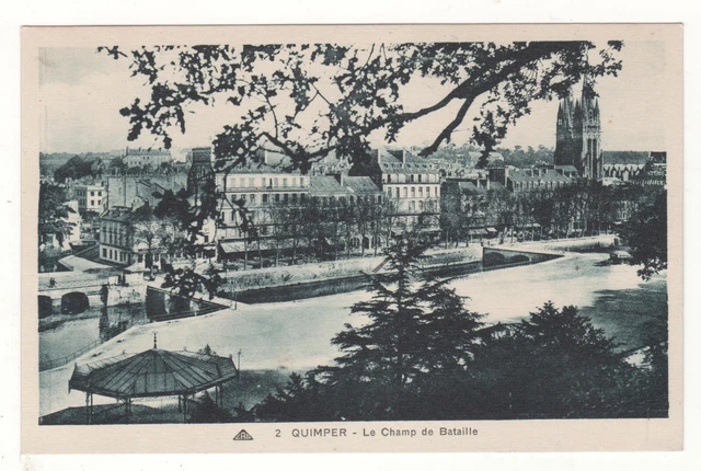 Landivisiau - cpa du 29 Landivisiau -- Haut de la Rue Neuve LANR75