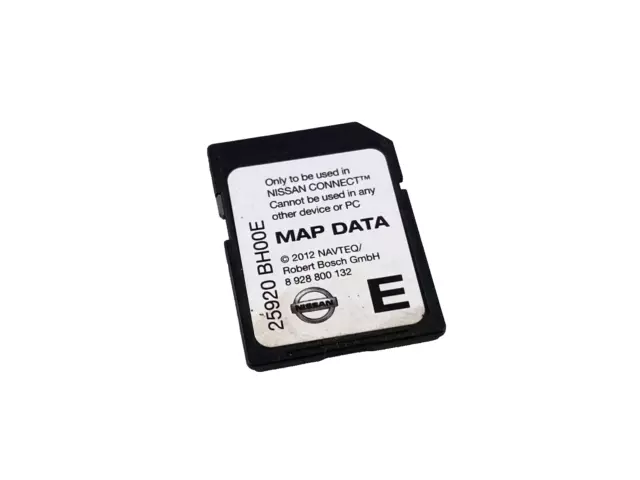 Nissan Qashqai J10 Collegamento Mappa Dati Europa Mappe SD Scheda 25920BH00E