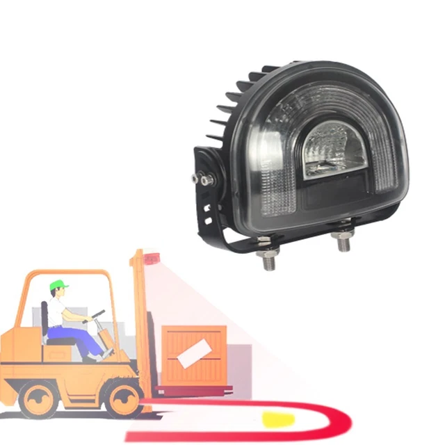 Red Arc Forklift Led Lamp Red Safety Zone Light for Warehouse Outdoor  LED6451