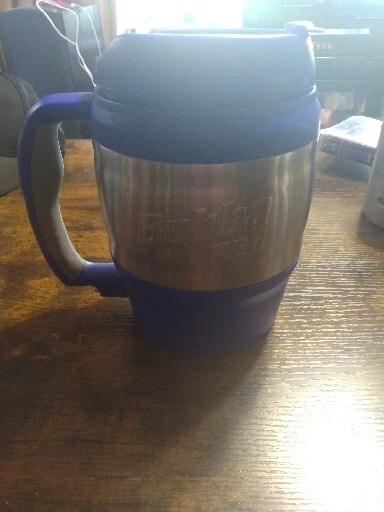 Bubba Keg 52oz Blue Stainless Steel Insulated Thermos Cooler Travel GUC 2
