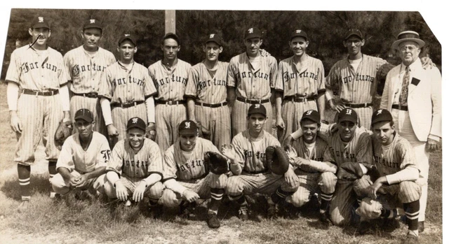 1936 Orig Cuba Baseball Amateur Team Photo CLUB FORTUNA BBC Habana