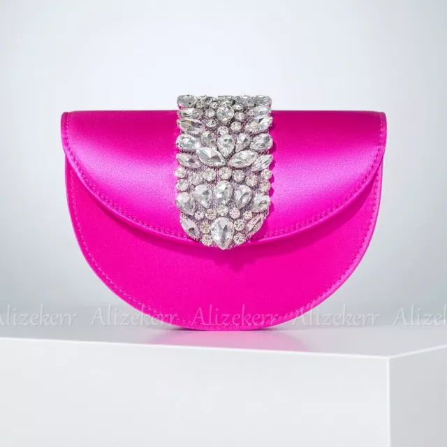 Bags Women Ring Handle Evening Clutch Purses And Handbags Wedding Party 2