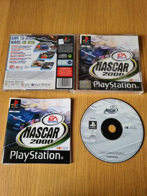 NASCAR 2000 - Sony Playstation PS1 - Complete - PAL