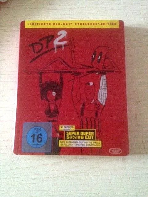 DEADPOOL 2 - Ltd. Blu Ray Steelbook - NEW