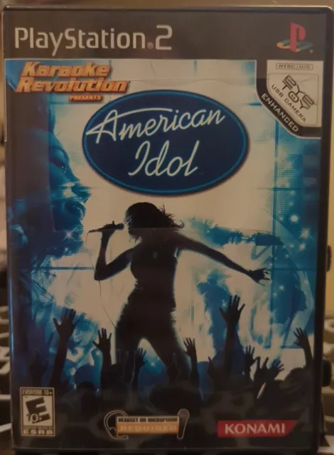 Karaoke Revolution American Idol PlayStation 2 PS2 Complete In Box